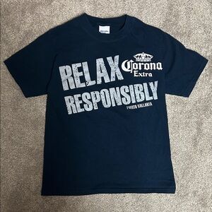 Vintage Corona Relax Responsibly Puerto Vallarta Shirt